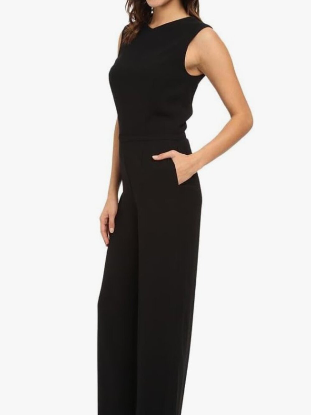 Ted Baker London Black Wide Leg Sleeveless Jumpsuit - Size TB 2 / US 6-8 BNWT